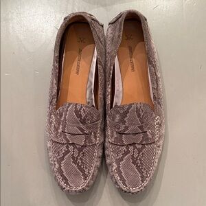Women's Snakeskin Loafers